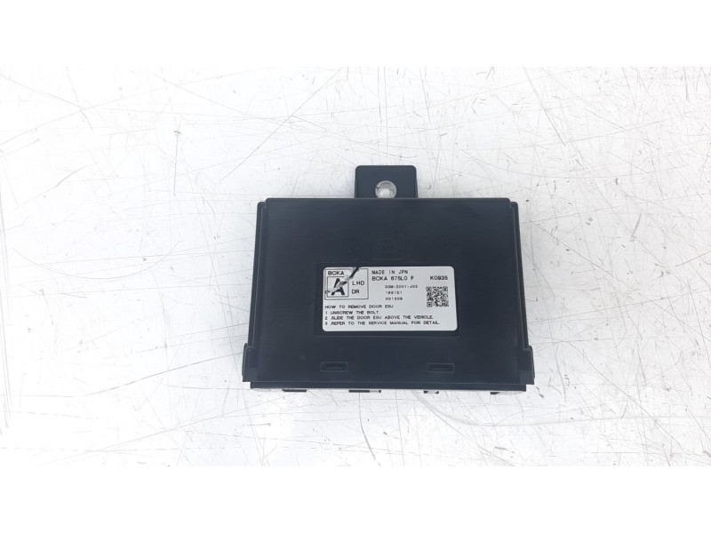 Recambio de modulo confort para mazda 3 berlina (bp) referencia OEM IAM BCKA675L0F  