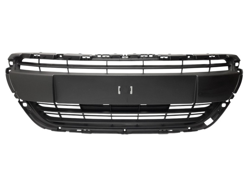 Recambio de rejilla paragolpes central para peugeot 208 referencia OEM IAM  9810920180 107175005/PG3282120/P205110D