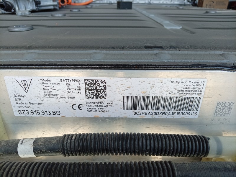Recambio de bateria para porsche macan (xab) 4 electric (xabbb1, xabfd1) referencia OEM IAM  0Z3915913BG 