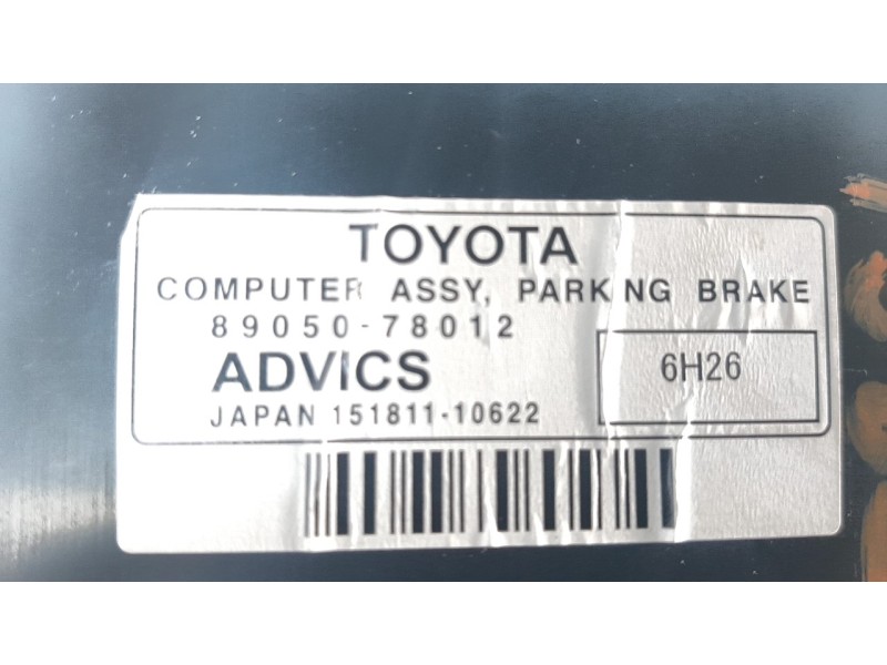 Recambio de modulo electronico para lexus nx 2.5 16v cat (híbrido) referencia OEM IAM 8905078012  
