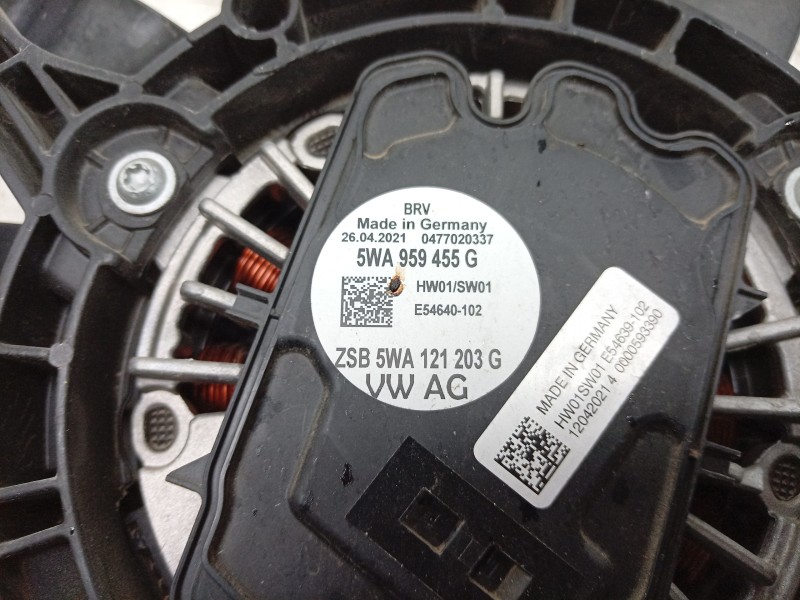 Recambio de electroventilador para cupra formentor (km7, kmp) 1.5 tsi referencia OEM IAM 5WA121203G 5WA121203G 