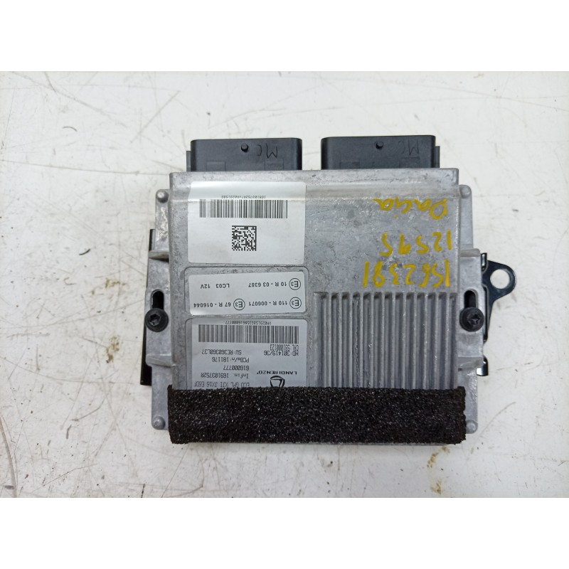 Recambio de centralita motor uce para dacia sandero iii 1.0 tce 90 eco-g referencia OEM IAM 616000777 169103752R 