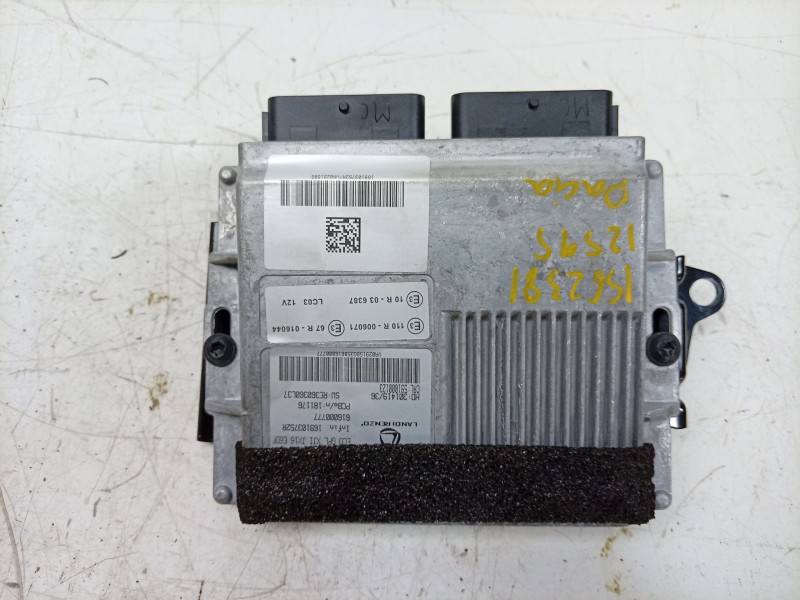 Recambio de centralita motor uce para dacia sandero iii 1.0 tce 90 eco-g referencia OEM IAM 616000777 169103752R 