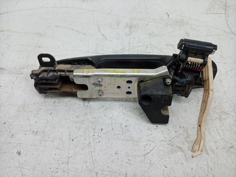 Recambio de maneta exterior trasera derecha para toyota hilux (gun1) doble cabina dlx 4x4 referencia OEM IAM  692100K250 