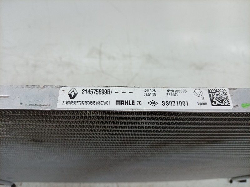 Recambio de radiador agua para dacia bigster referencia OEM IAM  214575899R 