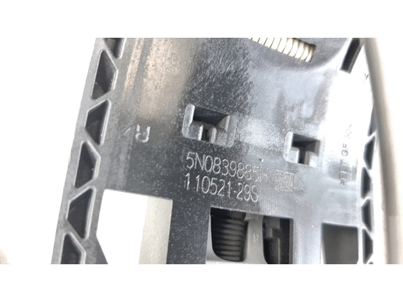 Recambio de maneta exterior trasera izquierda para volkswagen t-cross 1.0 tsi referencia OEM IAM 2G0837205G  