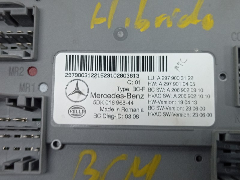 Recambio de modulo electronico para mercedes-benz cle cle 220d referencia OEM IAM 5DK01696844 A2979003122 