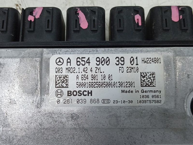 Recambio de centralita motor uce para mercedes-benz cle cle 220d referencia OEM IAM 0281039868 A6549003901 
