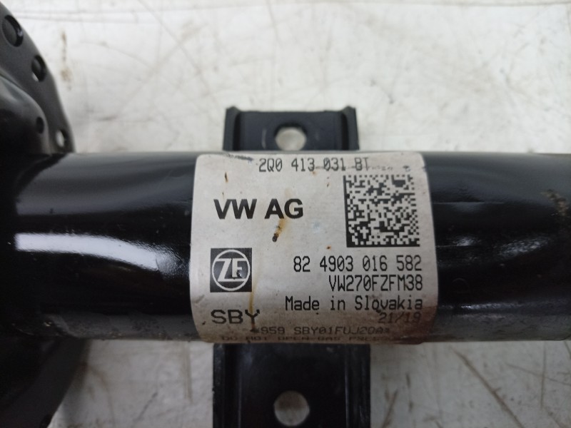 Recambio de amortiguador delantero derecho para volkswagen polo vi (aw1, bz1, ae1) 1.0 tsi referencia OEM IAM  2Q0413031BT 