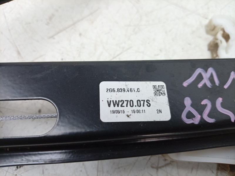 Recambio de elevalunas trasero izquierdo para volkswagen polo vi (aw1, bz1, ae1) 1.0 tsi referencia OEM IAM  2G6839461C 