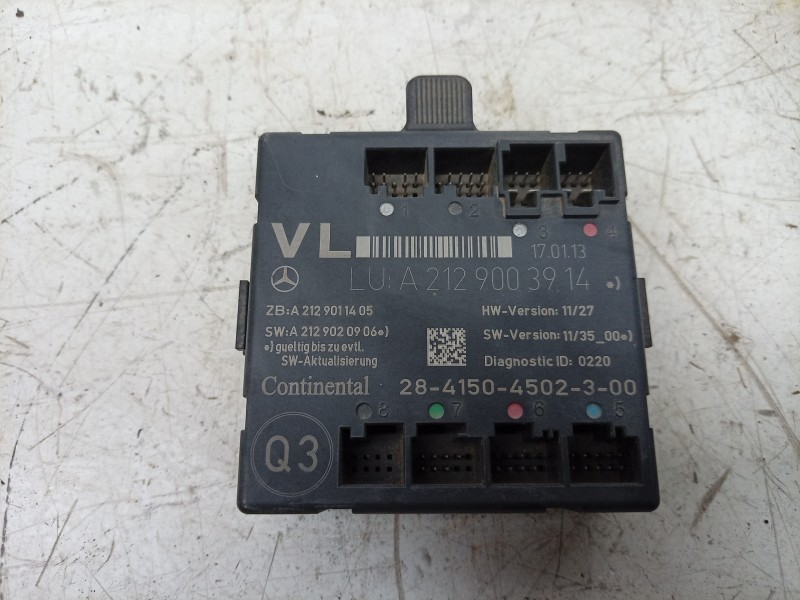 Recambio de modulo confort para mercedes-benz clase c (w204) coupe 2.1 cdi cat referencia OEM IAM 2841504502300 A2129003914 