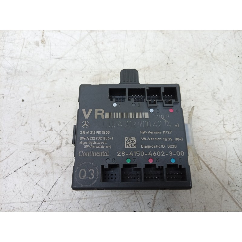 Recambio de modulo confort para mercedes-benz clase c (w204) coupe 2.1 cdi cat referencia OEM IAM 2841504602300 A2129004214 