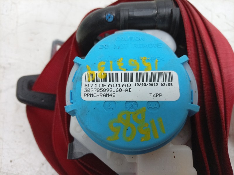 Recambio de cinturon seguridad delantero derecho para mercedes-benz clase c (w204) coupe 2.1 cdi cat referencia OEM IAM 30778589
