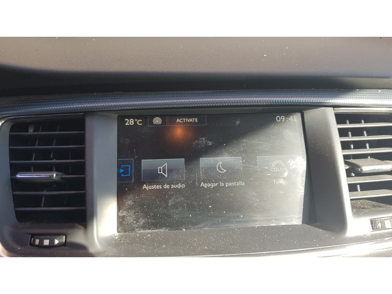 Recambio de pantalla multifuncion para peugeot 508 sw 1.6 e-hdi fap referencia OEM IAM 9812771880 A2C80558100 