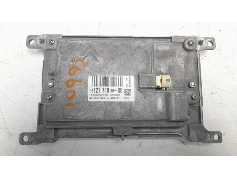 Recambio de pantalla multifuncion para peugeot 508 sw 1.6 e-hdi fap referencia OEM IAM 9812771880 A2C80558100 