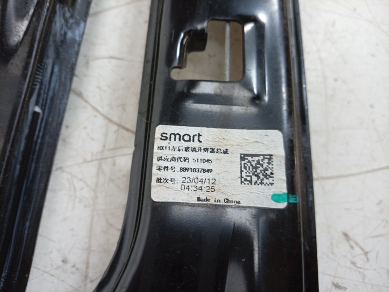 Recambio de elevalunas trasero izquierdo para smart 1 ev a las 4 ruedas referencia OEM IAM 0130823679 8891037849 