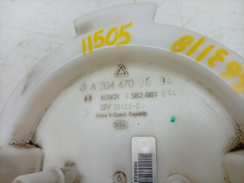 Recambio de aforador para mercedes-benz clase c (w204) coupe 2.1 cdi cat referencia OEM IAM 1582881014 A2044700694 