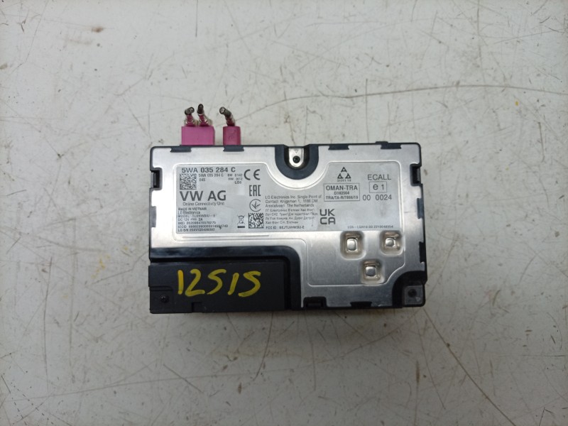 Recambio de modulo electronico para cupra formentor (km7, kmp) 1.5 tsi referencia OEM IAM  5WA035284C 