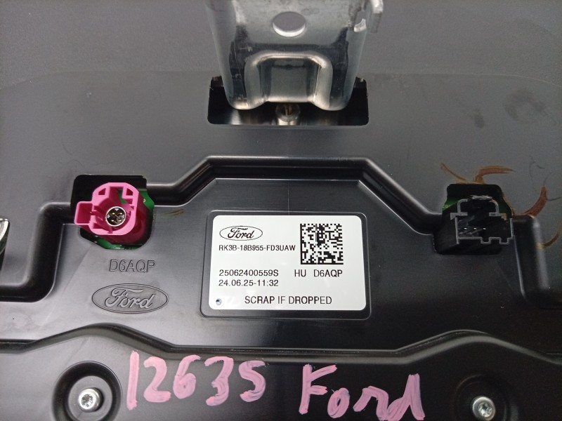 Recambio de pantalla multifuncion para ford transit v363 furgoneta (fcd, fdd) 2.0 ecoblue 4x4 referencia OEM IAM  RK3B18B955FD 