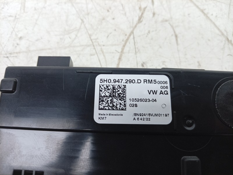 Recambio de luz interior para skoda octavia iv (nx3, nn3, pv3) 2.0 tdi referencia OEM IAM  5H0947290D 