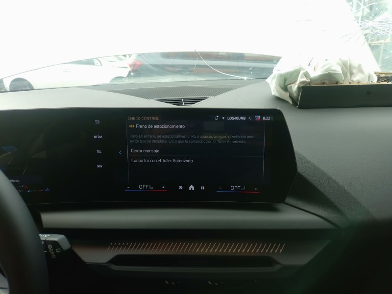 Recambio de pantalla multifuncion para bmw 1 118 d f70 referencia OEM IAM   