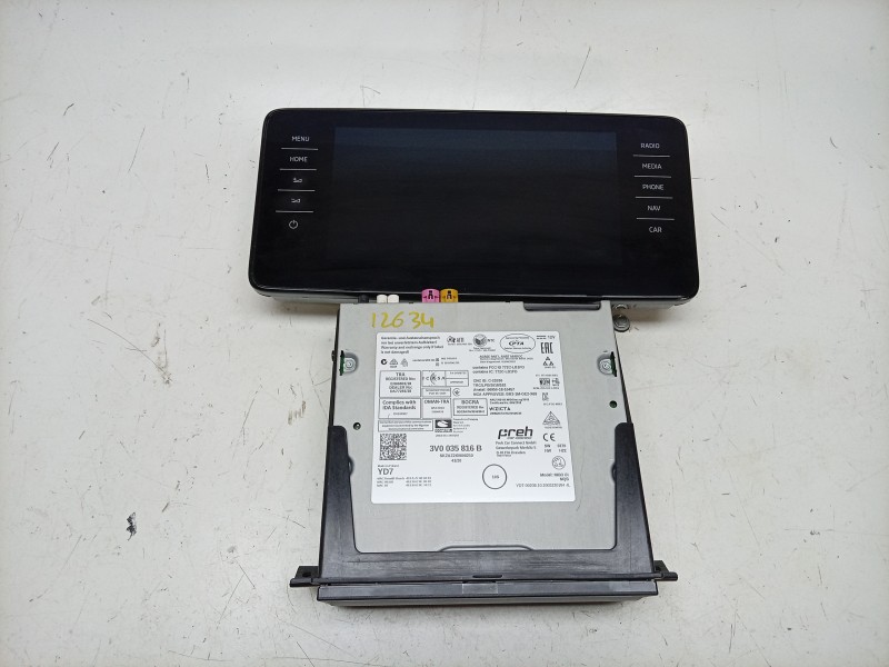 Recambio de sistema navegacion gps para skoda scala (nw1) 1.6 tdi referencia OEM IAM  655919606 