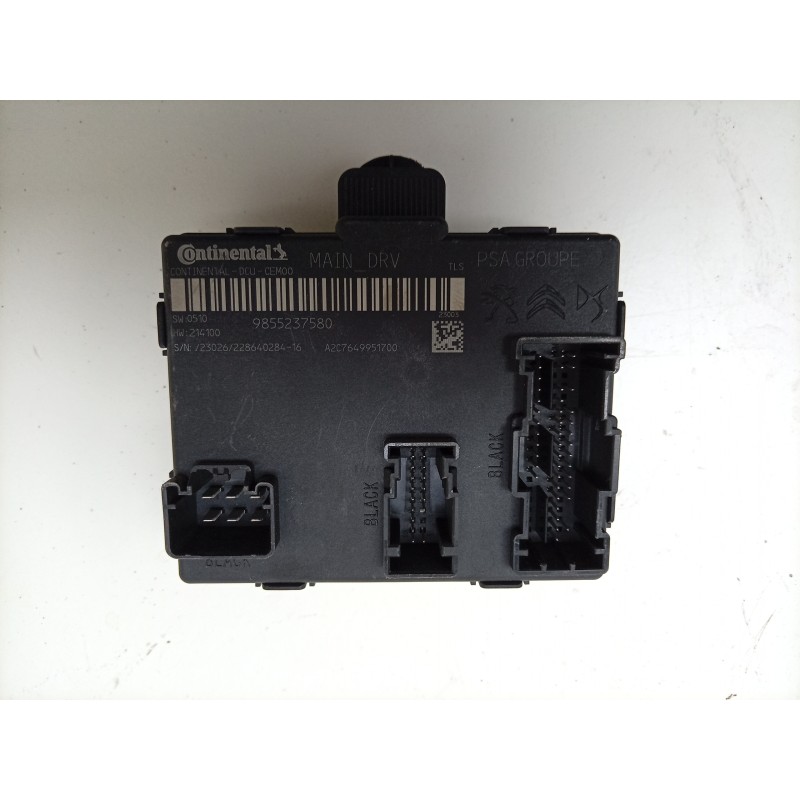 Recambio de modulo confort para peugeot 408 ii (fp_, f3_, fm_) puretech 130 referencia OEM IAM  9855237580 
