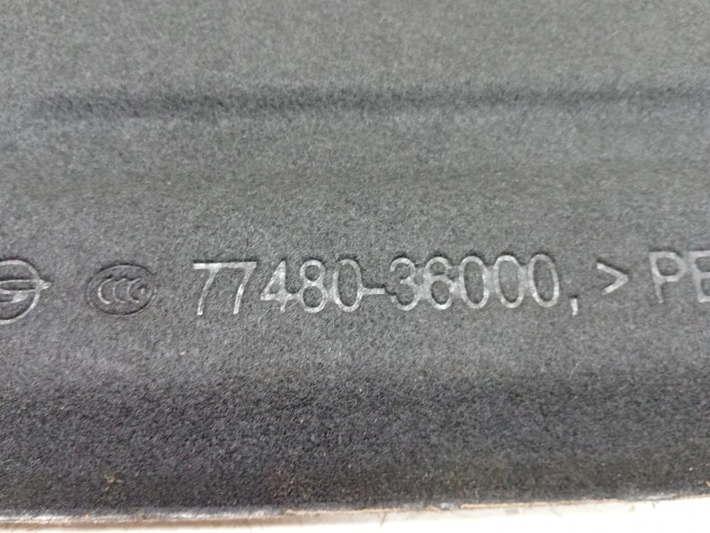 Recambio de alfombra maletero para kg mobility rexton referencia OEM IAM 7748036000  
