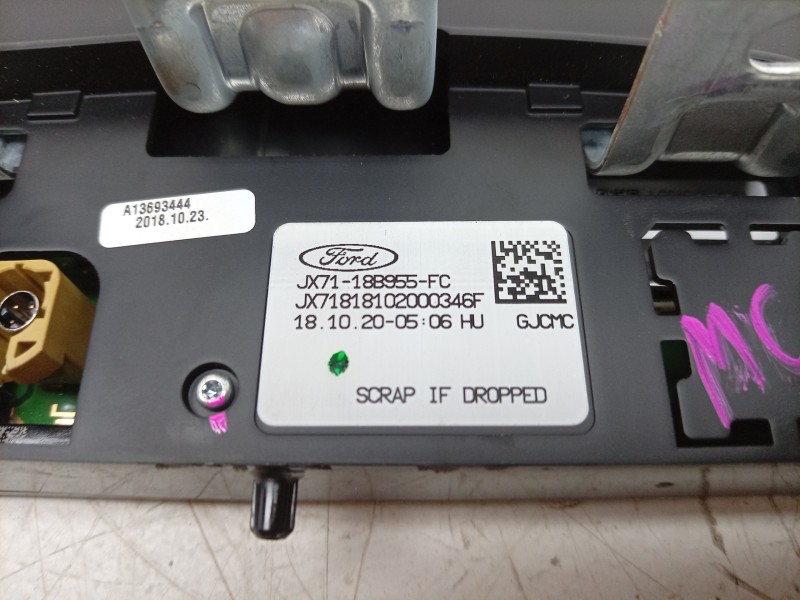 Recambio de pantalla multifuncion para ford focus iv (hn) 1.5 ecoblue referencia OEM IAM 2307407 2307407 