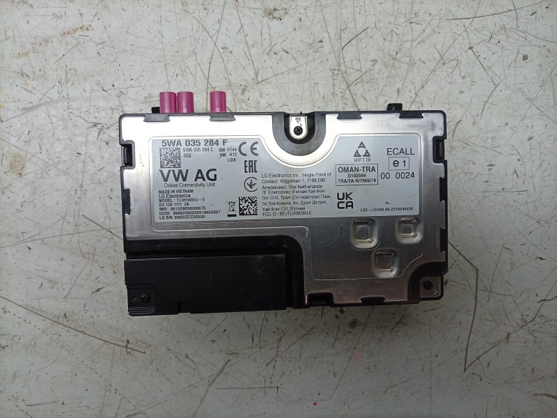 Recambio de modulo electronico para skoda octavia iv (nx3, nn3, pv3) 2.0 tdi referencia OEM IAM  5WA035284 