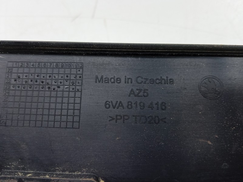 Recambio de torpedo para skoda fabia iv (pj3) 1.0 mpi referencia OEM IAM  6VA819416 