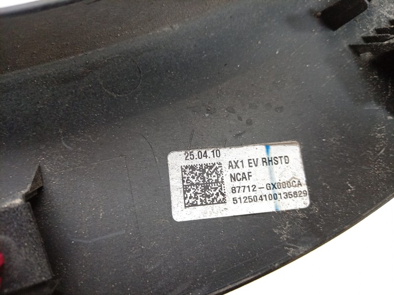 Recambio de aletin delantero derecho para hyundai inster ax referencia OEM IAM 87714GX000 87712GX880CA 
