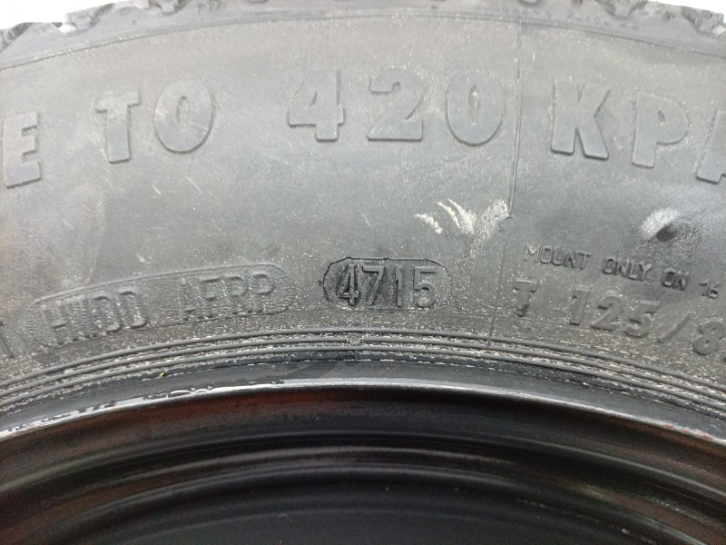 Recambio de neumatico repuesto para peugeot 308 ii (lb_, lp_, lw_, lh_, l3_) 1.5 bluehdi 130 referencia OEM IAM  1258516 
