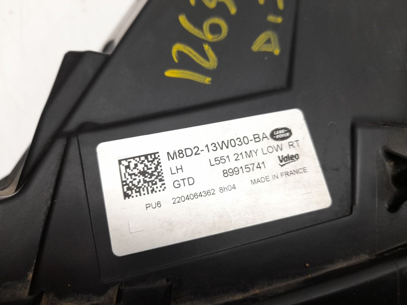 Recambio de faro izquierdo para land rover range rover evoque (l551) 2.0 d165 referencia OEM IAM  M8D213W030BA 