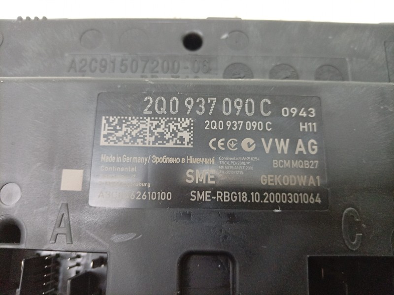 Recambio de modulo electronico para seat arona (kj7, kjp) 1.0 tsi referencia OEM IAM A3C0462610100 2Q0937090C 