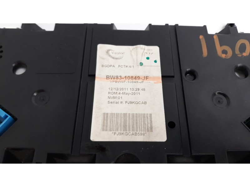 Recambio de cuadro instrumentos para jaguar xf 2.2 diesel luxury referencia OEM IAM BW8310849JF VPBW8F10849JF 