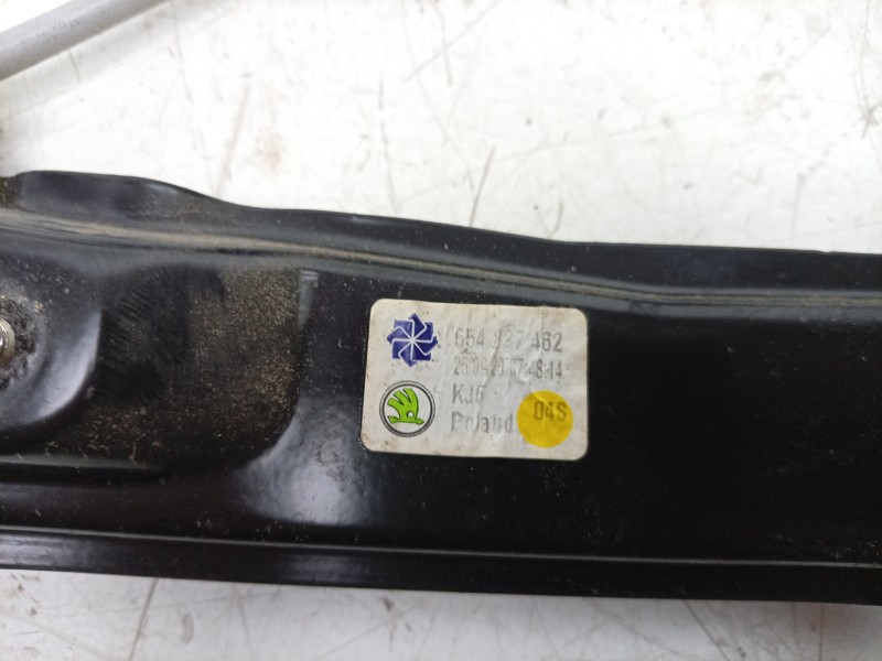 Recambio de elevalunas delantero derecho para skoda scala (nw1) 1.6 tdi referencia OEM IAM  654837462A 