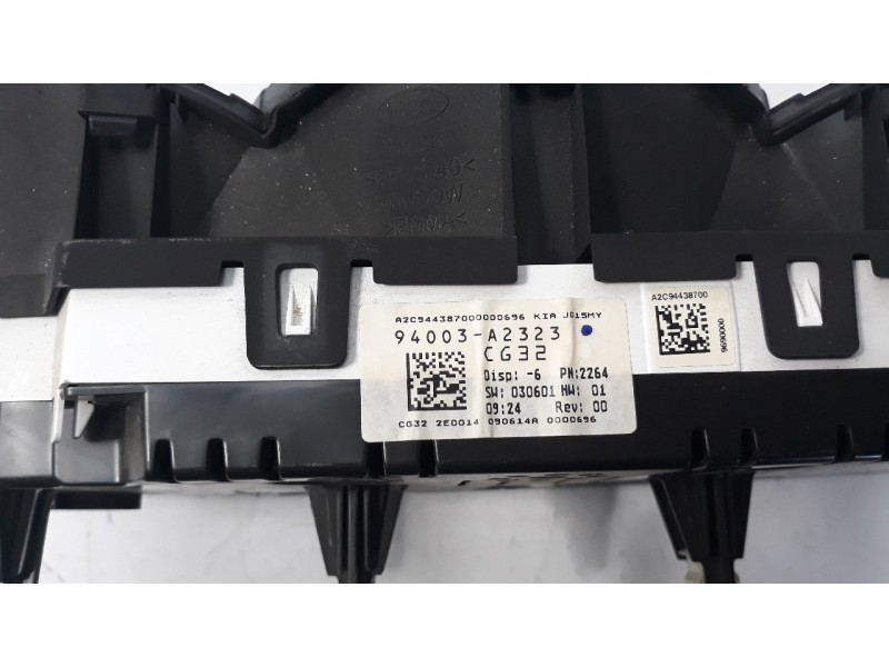 Recambio de cuadro instrumentos para kia cee´d 1.4 crdi cat referencia OEM IAM 94003A2323  