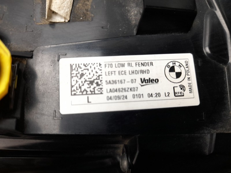 Recambio de piloto trasero izquierdo para bmw 1 118 d f70 referencia OEM IAM  63215A36167 