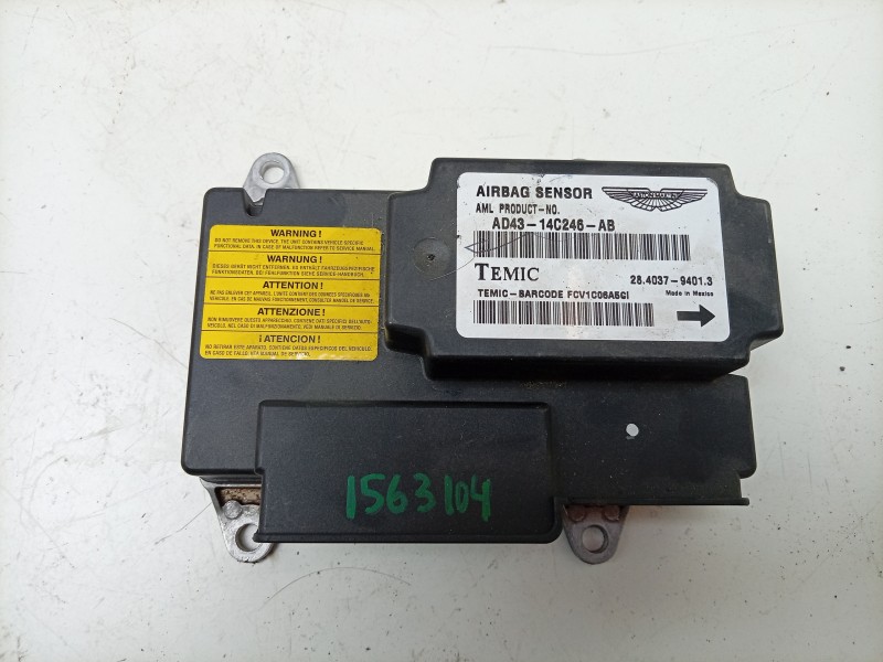Recambio de centralita airbag para aston martin rapide 5.9 v12 cat referencia OEM IAM FCV1C06A5C AD4314C246AB 