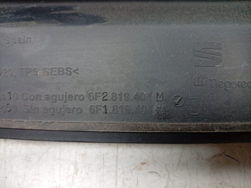 Recambio de torpedo para seat arona (kj7, kjp) 1.0 tsi referencia OEM IAM  6F2819404 