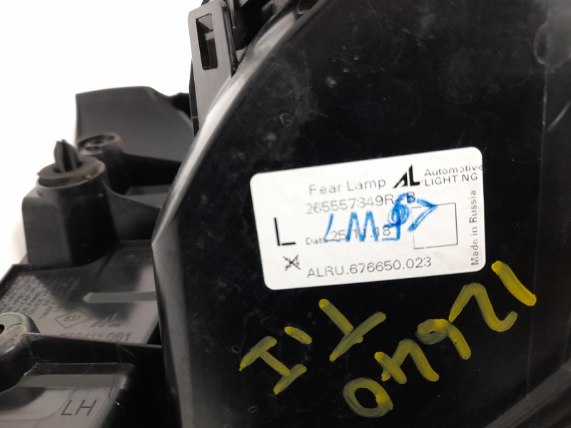 Recambio de piloto trasero izquierdo para renault captur i (j5_, h5_) 0.9 tce 90 referencia OEM IAM  265557849R 103F18120771/162