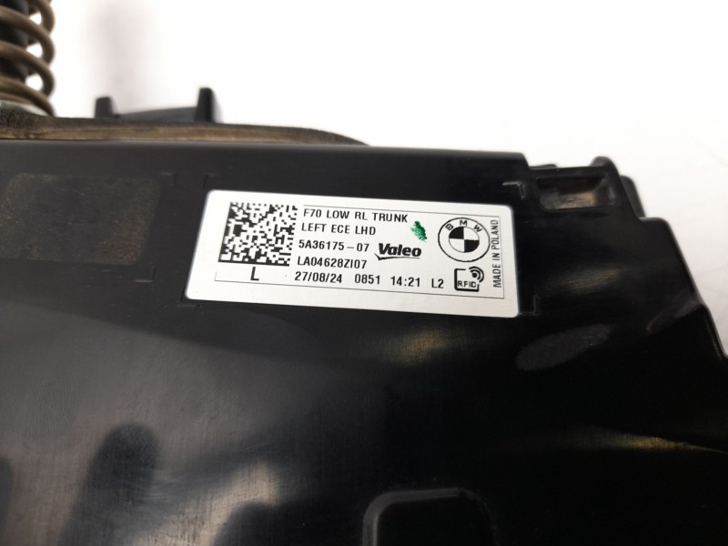 Recambio de piloto trasero izquierdo interior para bmw 1 118 d f70 referencia OEM IAM  63215A36175 