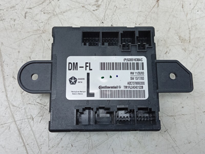 Recambio de modulo confort para maserati ghibli iii (m157) 3.0 s q4 referencia OEM IAM A2C7378660300 52851638AC 