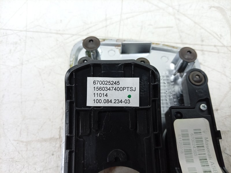 Recambio de interruptor para maserati ghibli iii (m157) 3.0 s q4 referencia OEM IAM  670024385 