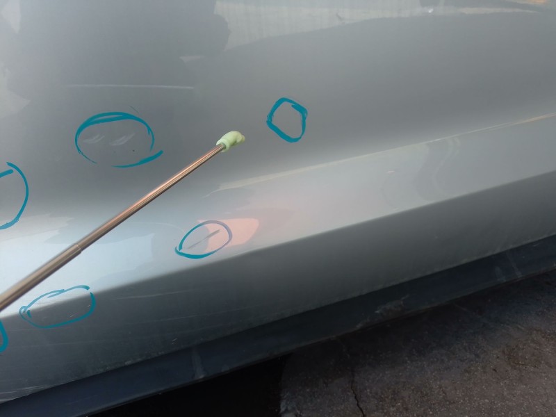 Recambio de puerta delantera izquierda para porsche taycan (y1a) 4s referencia OEM IAM   