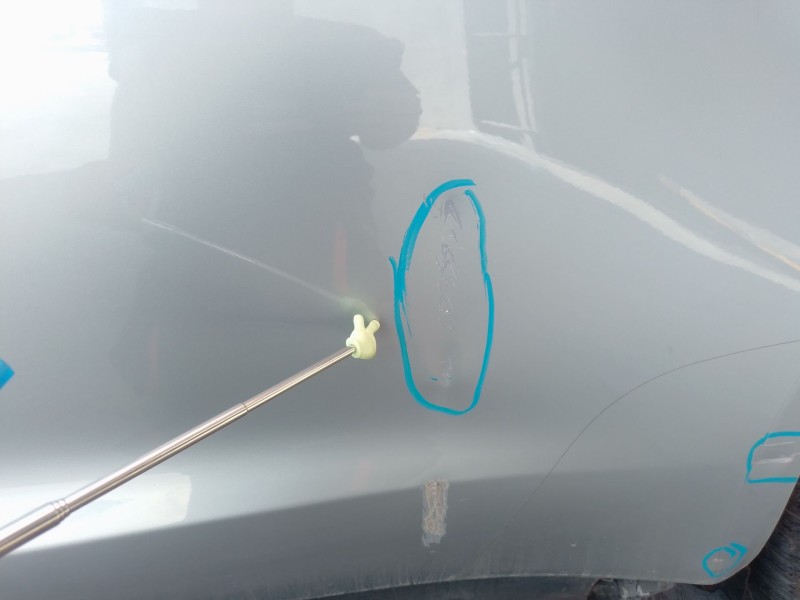 Recambio de puerta trasera izquierda para porsche taycan (y1a) 4s referencia OEM IAM   
