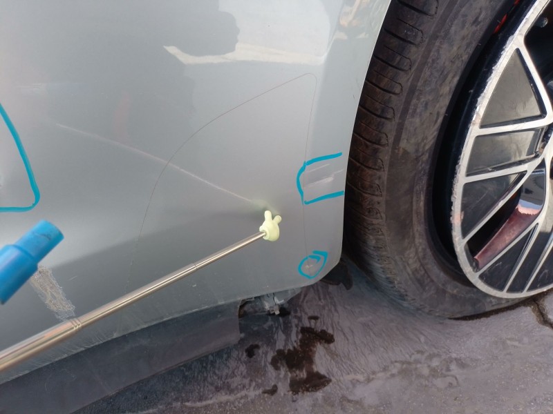 Recambio de puerta trasera izquierda para porsche taycan (y1a) 4s referencia OEM IAM   