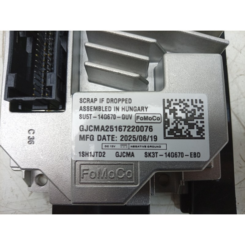 Recambio de modulo electronico para ford transit v363 furgoneta (fcd, fdd) 2.0 ecoblue 4x4 referencia OEM IAM  SU5T14G670GUV 