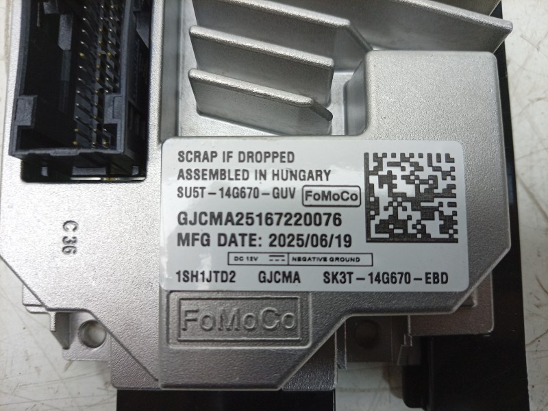 Recambio de modulo electronico para ford transit v363 furgoneta (fcd, fdd) 2.0 ecoblue 4x4 referencia OEM IAM  SU5T14G670GUV 